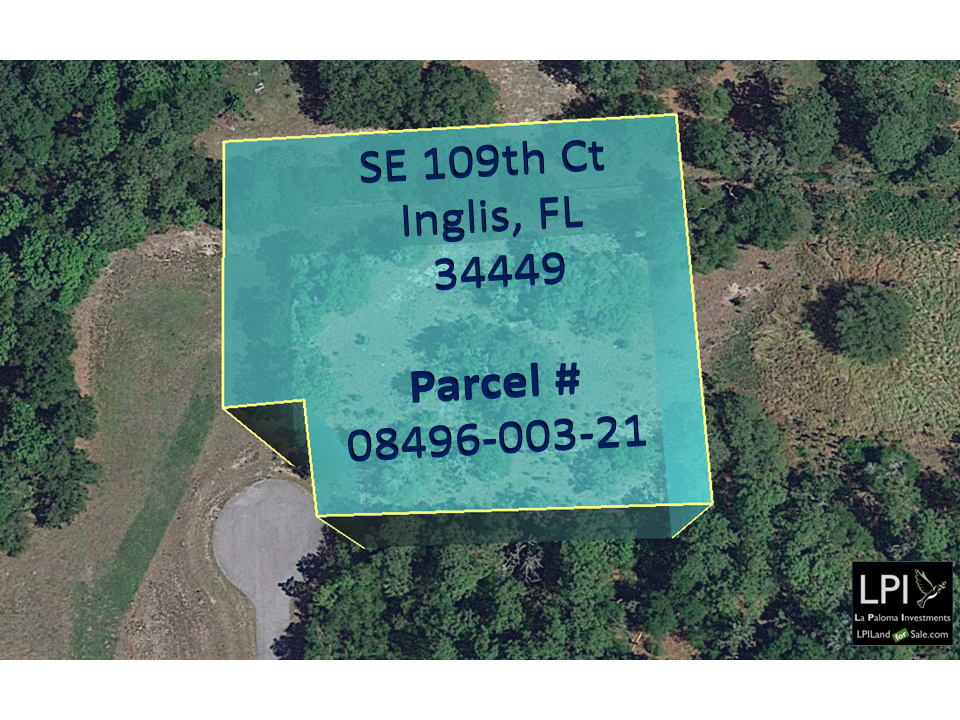 Amazing 0.87 AC Lot in Inglis, FL Mobile Homes Allowed!